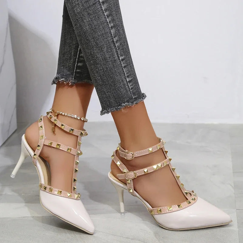 Shoes Woman 2022 Summer Ladies High Heels Valentine Shoes Female Pointed Toe Pumps For Womens Shoe Zapatos Chaussure Femme    Your Coastal Marketplace | Shoreshopper.com