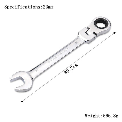 Ratchet Wrench of Keys Spanner Set Hand Tool 72-Tooth Ratcheting Flexible Head Mirror Finish 6mm-27mm Auto and Home Repair 1 pcs    Home Decor Supply | Online Retail | ShoreShopper.com