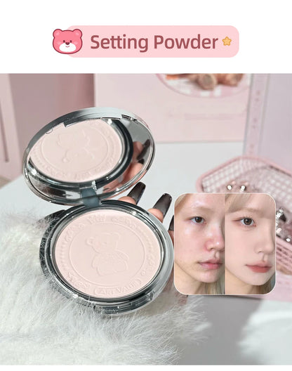 ART VALUE 7PC Makeup Sets Include 3 Colors Matte Lip Mud,1 Pressed Powder,1 Blush,1 Eyes Palette,1 Necklace Beauty Makeup Sets - ShoreCo.Shop