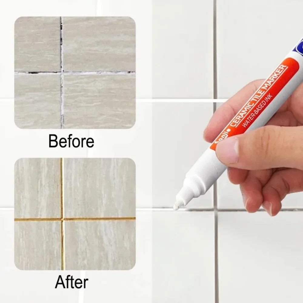 Crafts Painting Grout Art Supplies Wall Pen Waterproof Drawing Bathroom Paint Markers Accessories Pens Decoration Tile Floor By    Home Decor Supply | Online Retail | ShoreShopper.com
