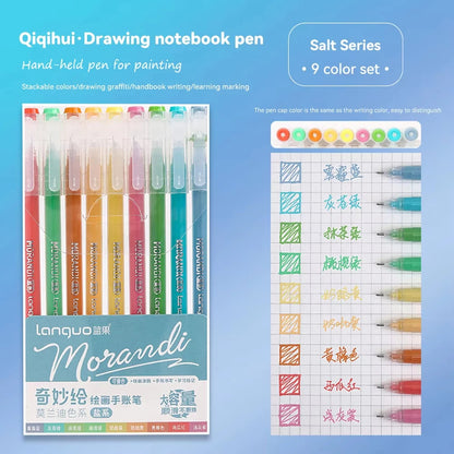 Languo 27-207 Colors Of One Set Drawing Handbook Pens Student DIY Graffiti Multi-Color Gel Pen Writing Marker Stationery    Home Decor Supply | Online Retail | ShoreShopper.com