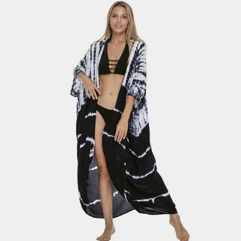 Beach Dress Tunic Cover up Embroidery Kaftan Saida de Praia Women Bikini Cover-up Pareo Sarong Beachwear    Your Coastal Marketplace | Shoreshopper.com