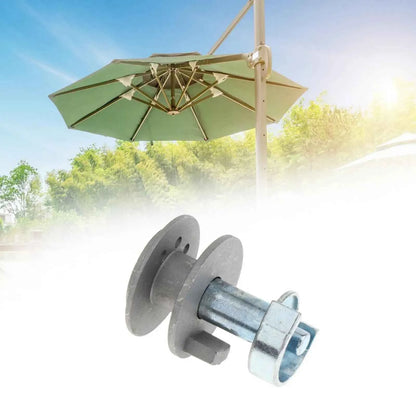 Patio Umbrella Accessories Metal Parts Parasol Heavy Duty Outdoor Umbrella Accessories for Outdoor Beach Patio Balcony Courtyard
