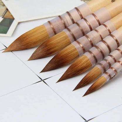 Handmade Hair Artist Watercolor Paint Brush For Watercolor Art Supplies    Home Decor Supply | Online Retail | ShoreShopper.com