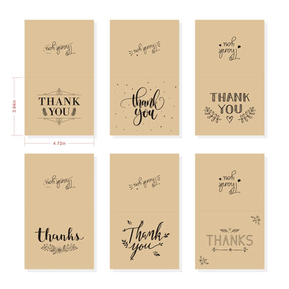 36-Pack Father's Day Thank You Dad Cards with Kraft Envelopes & Stickers, 3.9x5, 6 Designs for Business,Graduations&Memorials    Your Coastal Marketplace | Shoreshopper.com