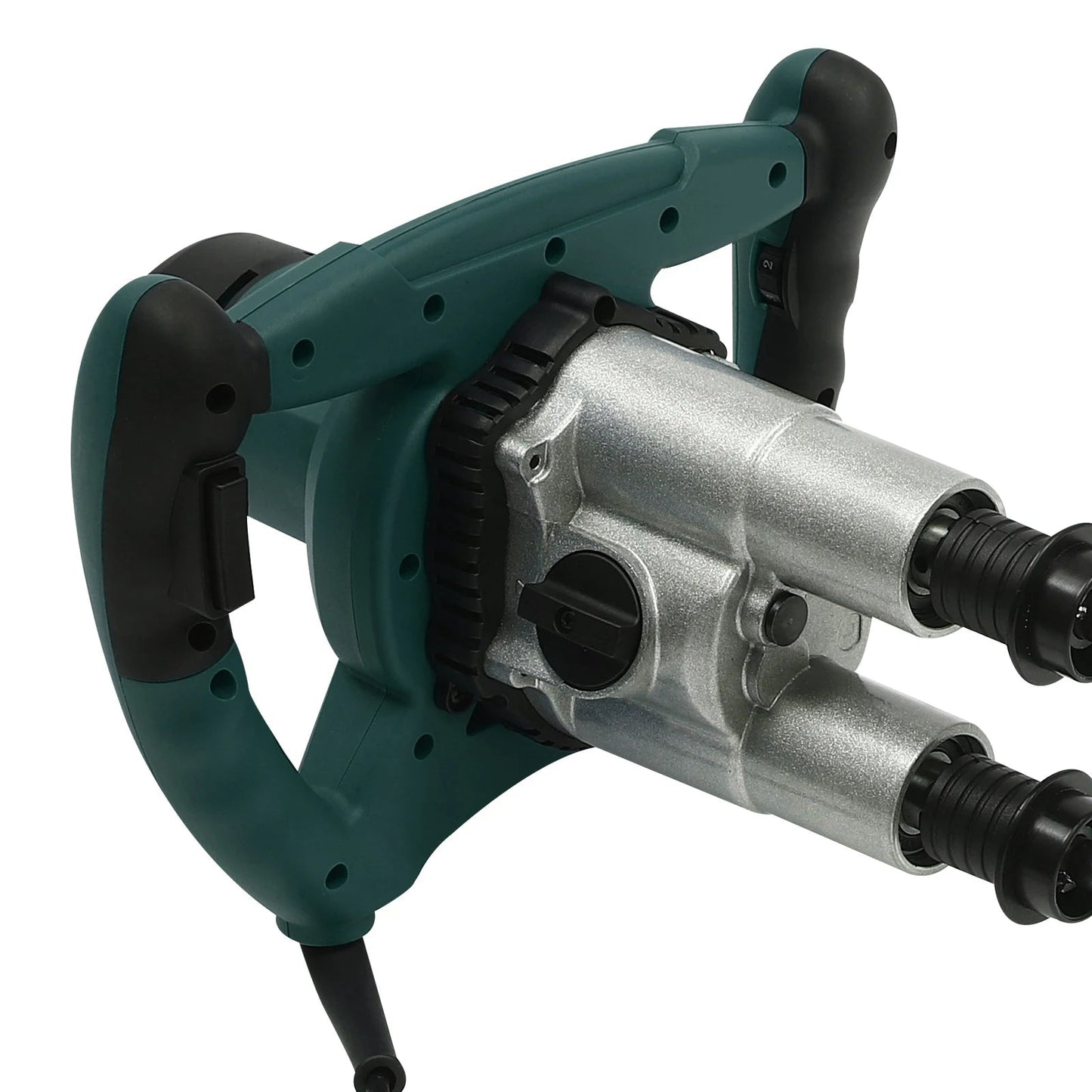 2 Paddle Cement Mixer Mortar Stirrer Concrete Paint Mortar Hand Mixer 6  Speeds Optional Red 1800W / Green 2800W    Home Decor Supply | Online Retail | ShoreShopper.com