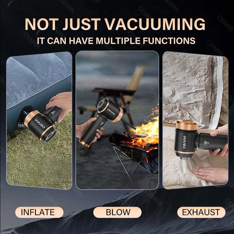 CENRR 2026 Car Vacuum Cleaner Mini 998000PA Cordless Powerful for Home Handheld Blower Car Cleaner Portable Car Vacuum Cleaner - ShoreCo.Shop