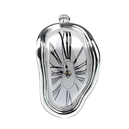 Melting Distorted Surreal Novelist Salvador Dali Style Decorative Clock    Home Decor Supply | Online Retail | ShoreShopper.com