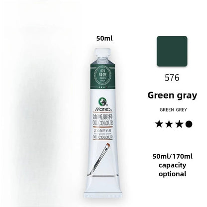 Maries Oil Paint 50ML Oil Painting Art Creation Pigment Large Oil Paint Paint Single Commonly Used 24 Colors    Home Decor Supply | Online Retail | ShoreShopper.com
