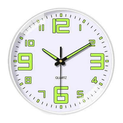 Glow In The Dark Luminous Numbered Round Clock    Home Decor Supply | Online Retail | ShoreShopper.com