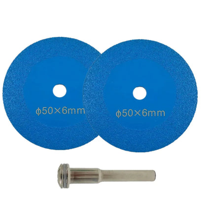 2inch 1-10Pcs Diamond Cutting Disc Glass Jade Crystal Tile Marble Saw Blade Brazed Glass Engraving Round Shank Mini Saw Blade    Home Decor Supply | Online Retail | ShoreShopper.com