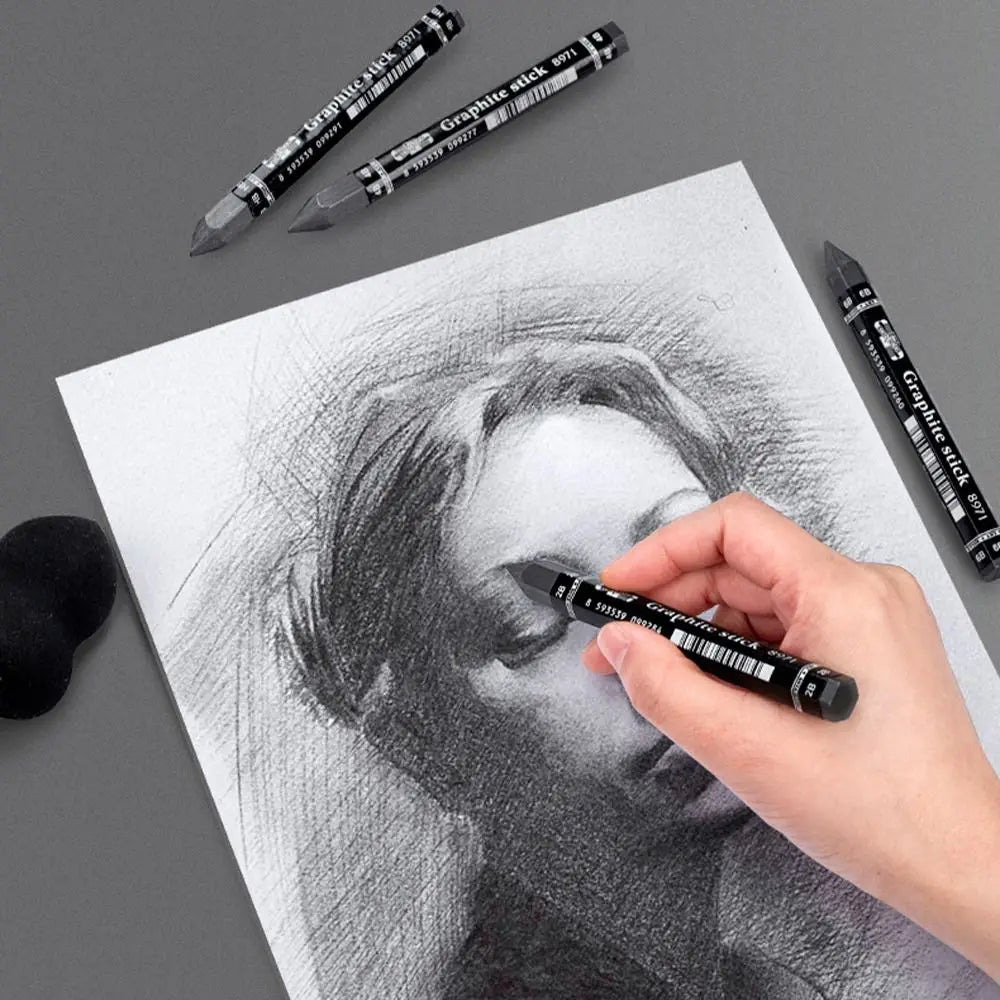 Painting Art  Supplies Water Soluble Artist Student Graphite Stick Pencil Full Lead Rod Exam Drawing Tool Shading Pencils    Home Decor Supply | Online Retail | ShoreShopper.com