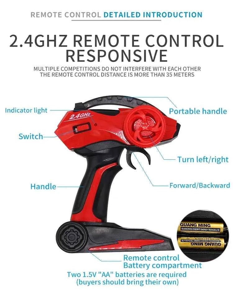 RC Off road Truck 1:12/16 4WD RTR Durable Beginner All Terrain RC Cars High Speed 20Km/h Remote Control Monster Truck Gifts Toys