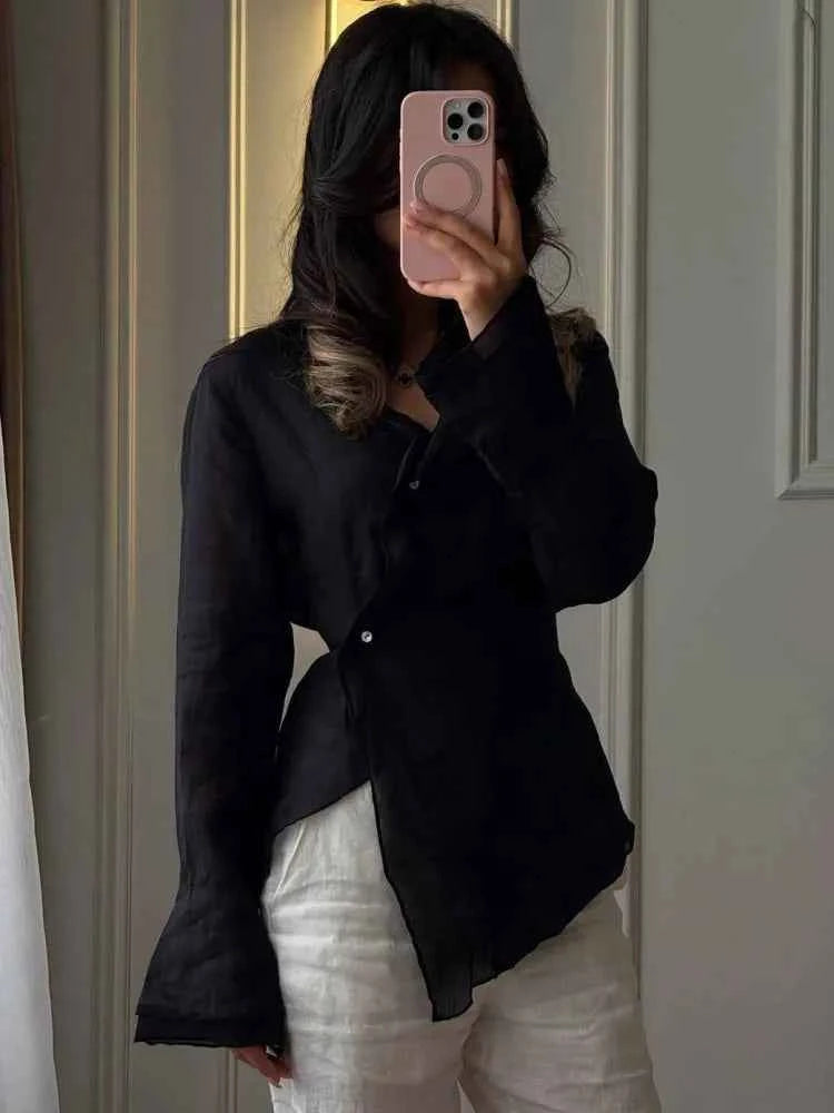 Women Blouses 2026 Spring Summer Long Sleeve Blouse Woman Blouse Shirt Office Elegant Work Shirt Top Blusas Mujer De Moda