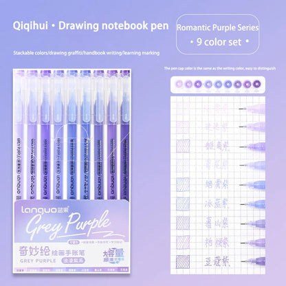 Languo 27-207 Colors Of One Set Drawing Handbook Pens Student DIY Graffiti Multi-Color Gel Pen Writing Marker Stationery    Home Decor Supply | Online Retail | ShoreShopper.com