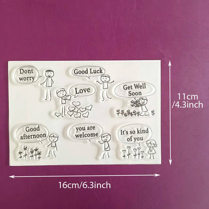 Father's Day & Birthday Clear Stamps Set Sentiment & Party Element Stamps for Card Making, Scrapbooking Wedding & Celebration DI    Your Coastal Marketplace | Shoreshopper.com