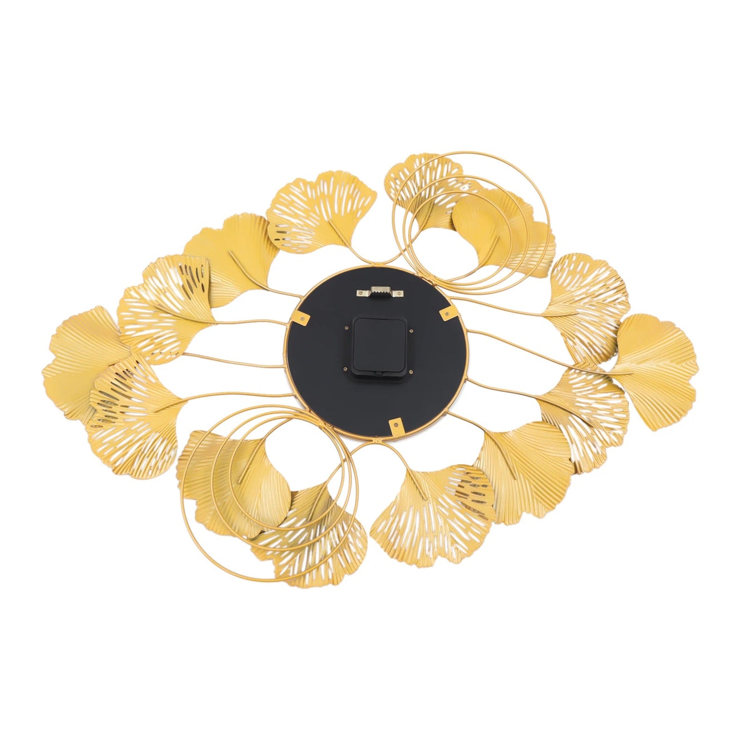 Background Art Display Design Round Gold Clock 8"    Home Decor Supply | Online Retail | ShoreShopper.com