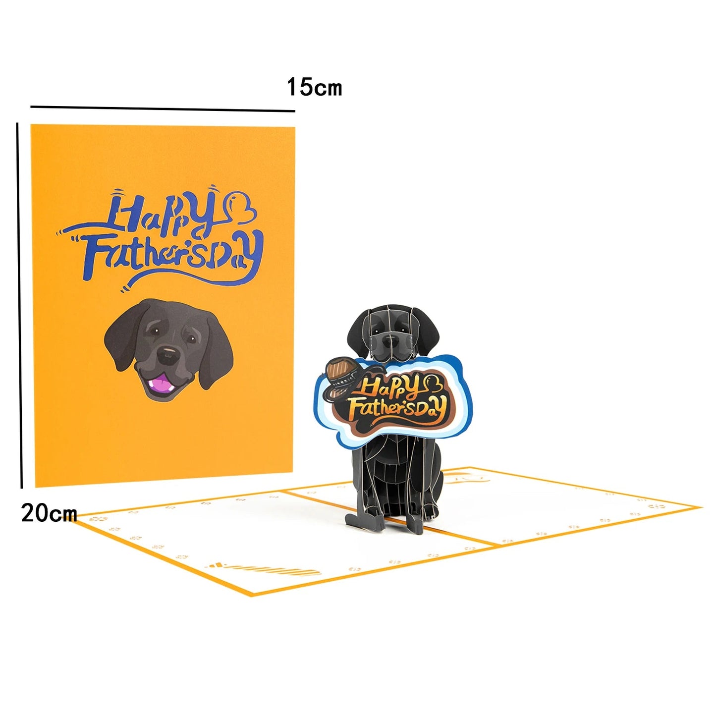 3D Pop-Up Father's Day Greeting Card Unique Handmade Gift for Dad Birthday Card with Notecard    Your Coastal Marketplace | Shoreshopper.com