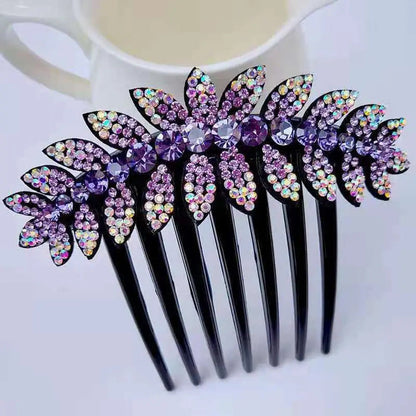 Headwear Elegant For Girls Ponytail Holder Flower Leaves Women Hair Comb Hair Claws Korean Barrettes Hair Clips    Your Coastal Marketplace | Shoreshopper.com