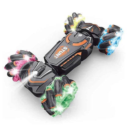 RC Drift Car Toy, Cool and Dynamic Dazzling, Made of Large Glow Wheels