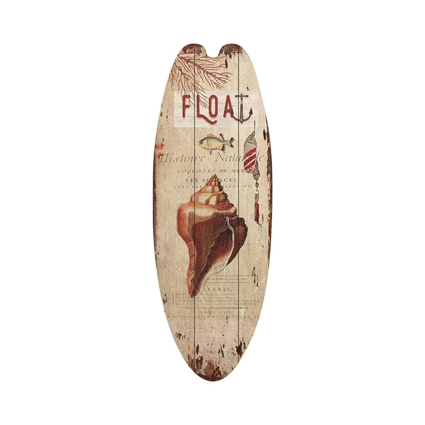 Beach Ocean Theme Surfboard Wooden Leisure Home Party Festival Hanging Decoration Bar Home Wall Retro Decor Wooden Print Sign    Your Coastal Marketplace | Shoreshopper.com