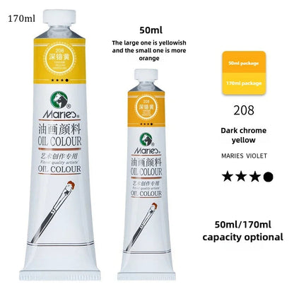 Marie's Oil Paint 170ML Oil Painting Art Creation Pigment Large Oil Paint Paint Single Commonly Used 24 Colors    Home Decor Supply | Online Retail | ShoreShopper.com