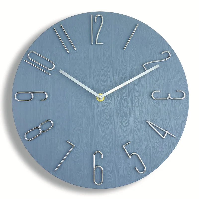 Nordic Style Home Wall Clock No Second Hand Simple Quartz 30"    Home Decor Supply | Online Retail | ShoreShopper.com