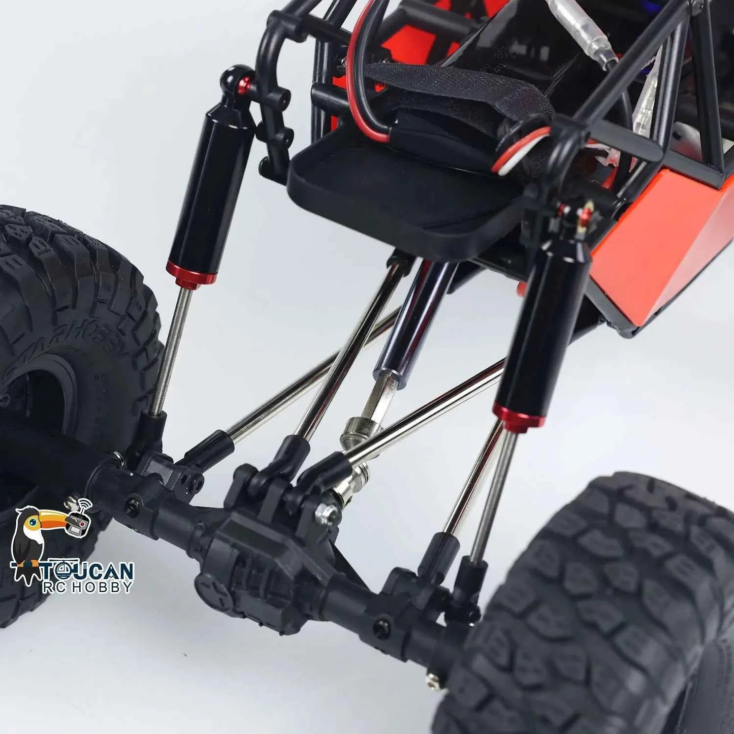 RC Car 1/10 Scale RC Off Road Vehicles Climbing Car 4x4 Remote Control Rock Crawler W/Battery USB Charging Cable Gift Boys Toys