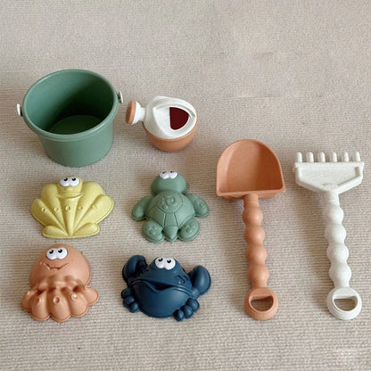 Beach Play Toys Children Portable Garden Seaside Shovel Sand Truck Storage Bucket Sand Digging Tools Summer Outdoor Party Gift    Your Coastal Marketplace | Shoreshopper.com