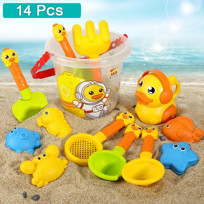 Beach Toys for Kids Sand Set Sand Bucket Beach Shovel Toys for Toddlers Summer Beach Game Children Toys Water Play Tools    Your Coastal Marketplace | Shoreshopper.com