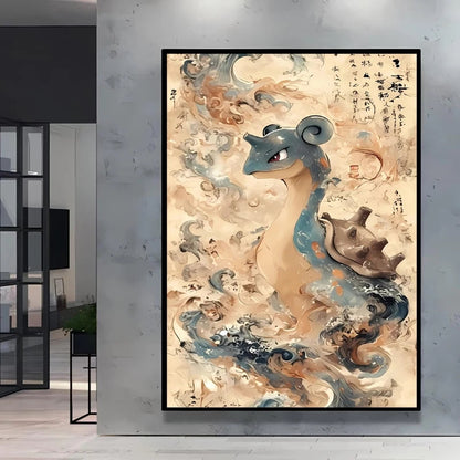 High Quality Pokemon Arcanine Pikachu Wall Painting with Unique Designs and Gorgeous Colors Adding A Touch of Brightness To Wall    Home Decor Supply | Online Retail | ShoreShopper.com