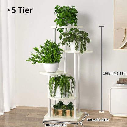 Plant Stand and Flower Stand Storage Shelf 4/5/6 Tier Flower Shelf Planter Rack Storage Organizer Display Indoor Garden Balcony    Home Decor Supply | Online Retail | ShoreShopper.com