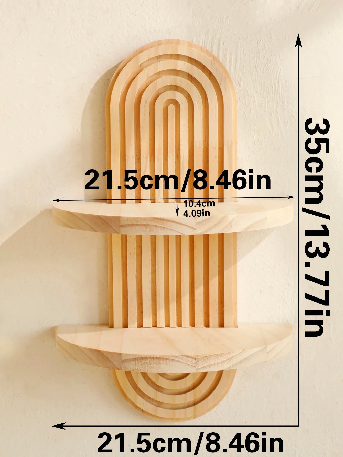 Boho Wooden Shelves for Wall Decorative Book Floating Wall Shelf for Living Room Bathroom Bedroom Classroom Office Nursery Home    Home Decor Supply | Online Retail | ShoreShopper.com