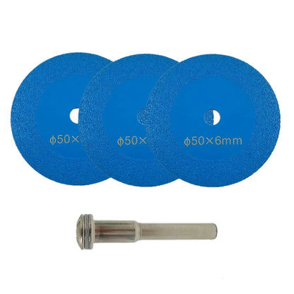 2inch 1-10Pcs Diamond Cutting Disc Glass Jade Crystal Tile Marble Saw Blade Brazed Glass Engraving Round Shank Mini Saw Blade    Home Decor Supply | Online Retail | ShoreShopper.com