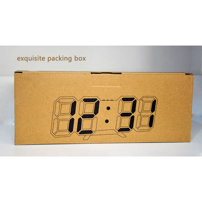 3D LED Digital Clock 12/24H Time Display Colorful Clock for Office/Living Room/Meeting Room/Kitchen    Home Decor Supply | Online Retail | ShoreShopper.com