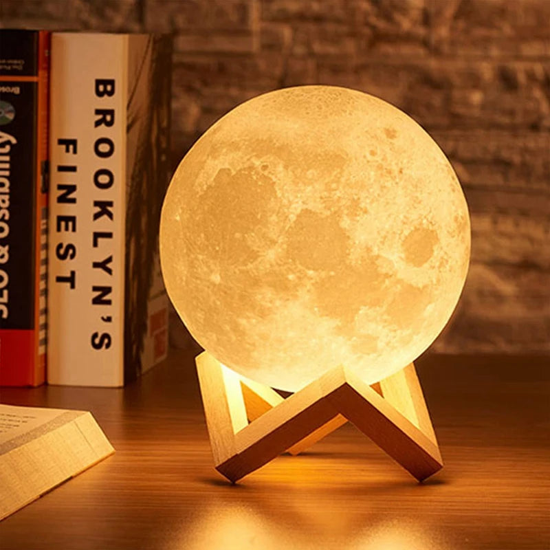 Book Light LED Moon Light Galaxy Light, Moon Night Light, Girl, Boy, Child Birthday Gift, Bedroom Decoration Indoor lighting - ShoreCo.Shop