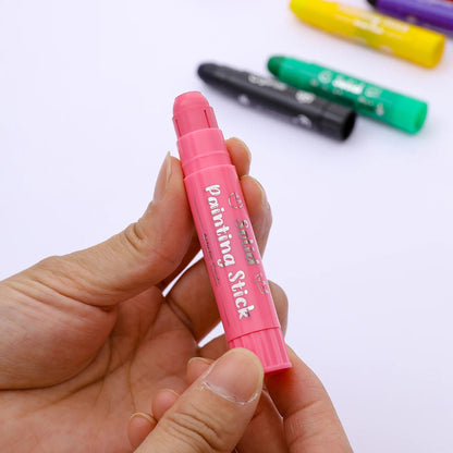 8/12 Colors Crafts Paint Sticks Color Solid Painting Stick Washable Paint Sticks Drawing Graffiti Art for Kids and Students    Home Decor Supply | Online Retail | ShoreShopper.com