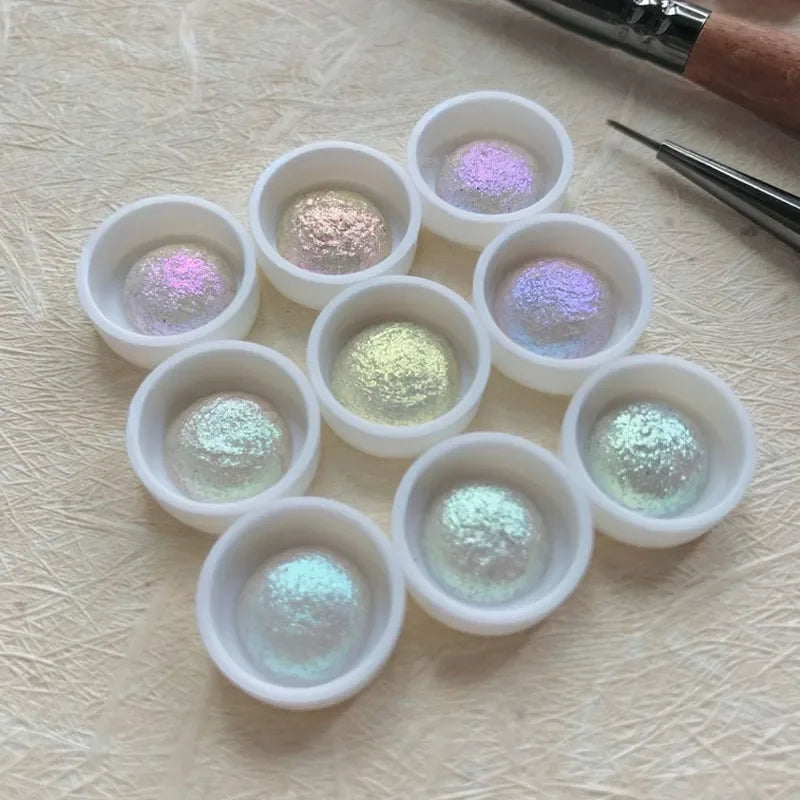 30 Color Conventional Color-changing Pearlescent Pigment Hand-painted Water Color Creation Calligraphy Painting Art Pigment    Home Decor Supply | Online Retail | ShoreShopper.com