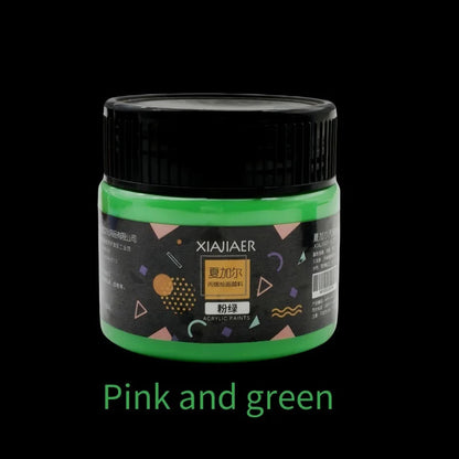 Acrylic paint 100ml hand-painted wall painting Graffiti Stone T-shirt tinned paint Studio multi-color acrylic paint    Home Decor Supply | Online Retail | ShoreShopper.com