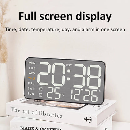 Mirror Brushed Finish Wall Clock Premium Modern Home Wall Clock    Home Decor Supply | Online Retail | ShoreShopper.com