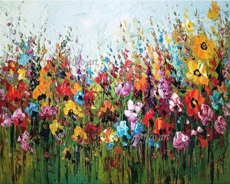 GATYZTORY 60*120cm diy paint by number for adults flower Painting by numbers home decor artwork    Home Decor Supply | Online Retail | ShoreShopper.com