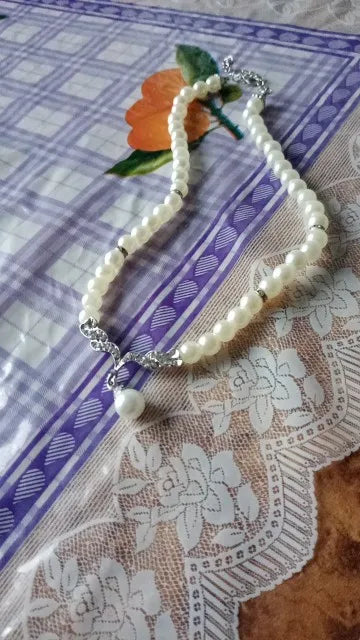 Women's 2 Piece Jewelry Sets One Gold Color Necklace + 1 Pair Earrings Wedding Bridal Pearl Elegant Decoration Pendientes Gifts    Home Decor Supply | Online Retail | ShoreShopper.com