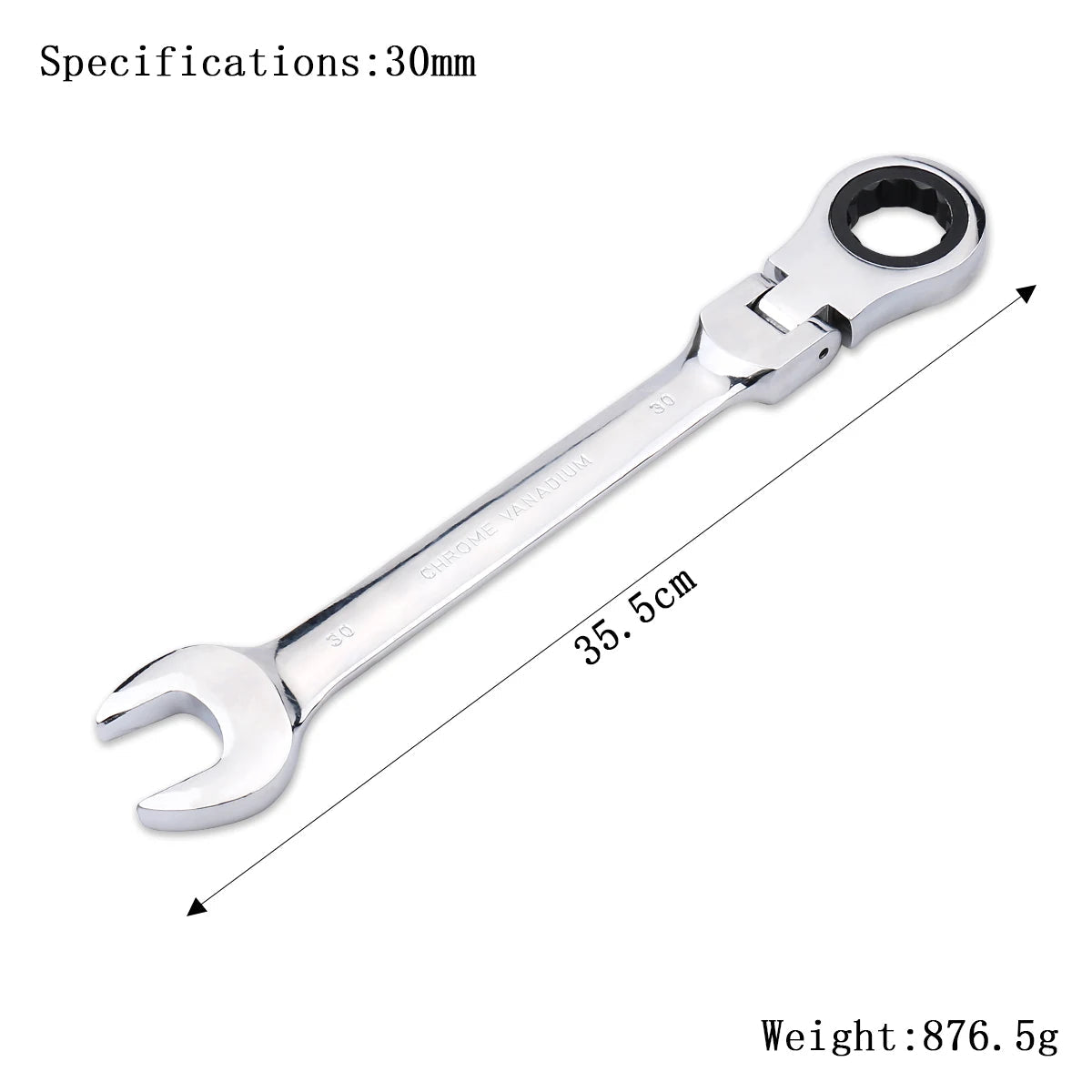 Ratchet Wrench of Keys Spanner Set Hand Tool 72-Tooth Ratcheting Flexible Head Mirror Finish 6mm-27mm Auto and Home Repair 1 pcs    Home Decor Supply | Online Retail | ShoreShopper.com