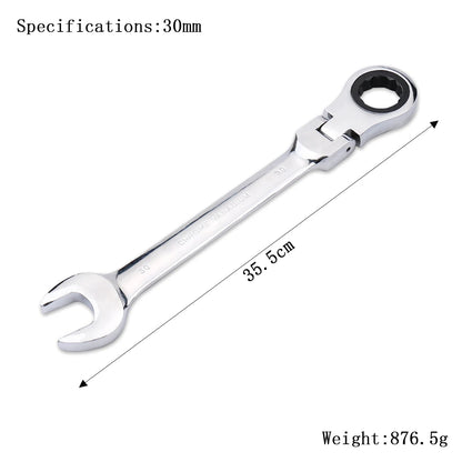 Ratchet Wrench of Keys Spanner Set Hand Tool 72-Tooth Ratcheting Flexible Head Mirror Finish 6mm-27mm Auto and Home Repair 1 pcs    Home Decor Supply | Online Retail | ShoreShopper.com