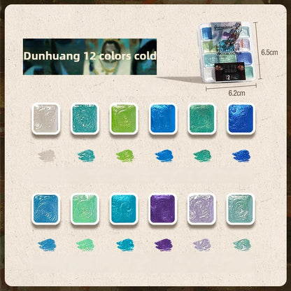 12/98/150/180 Colors Pearl Solid Water Color Paint Set Portable Professional Watercolor Painting School Art Supplies Stationery    Home Decor Supply | Online Retail | ShoreShopper.com