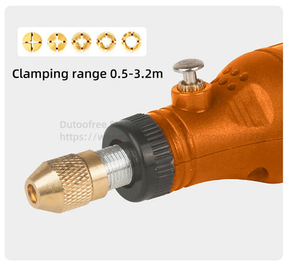 Mini Wireless Drill Rechargeable Polishing Machine DIY Mini Rotary Tool USB Engraving Tool Dremel Tool Mini Engravin Machine - ShoreCo.Shop