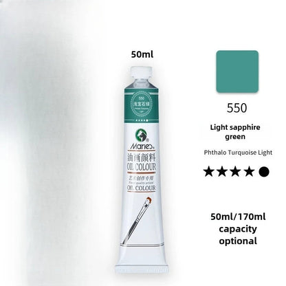 Maries Oil Paint 50ML Oil Painting Art Creation Pigment Large Oil Paint Paint Single Commonly Used 24 Colors    Home Decor Supply | Online Retail | ShoreShopper.com