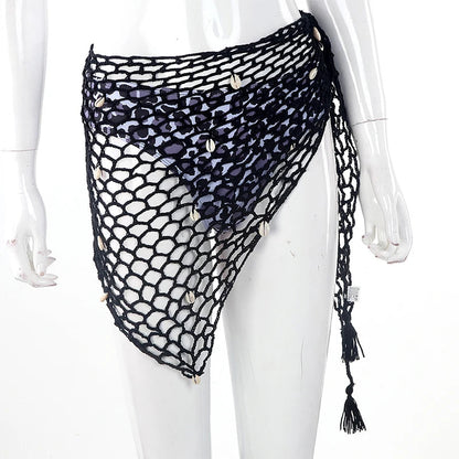 Women Beach Weave Hand Crochet Wrap Shawls Sexy Bikini Cover Up Sunscreen Nets Skirt Mesh Tunic Pareo Beachwear hot    Your Coastal Marketplace | Shoreshopper.com