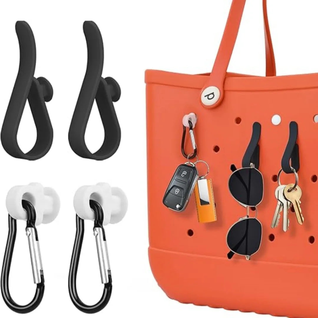 2 pieces (1 hook+1 accessory) Hook Accessories for Beach Bag, Two Styles of Hooks for Bo Bag, Key Holder for  Bag Hanging Keys    Your Coastal Marketplace | Shoreshopper.com