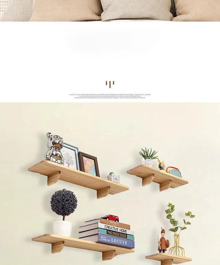 Floating Shelves for Wall Decor,Soild Wood Wall Mounted Shelf for Bathroom,Bedroom,Living Room Kitchen Storage&Decoration    Home Decor Supply | Online Retail | ShoreShopper.com